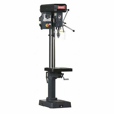 Dake Corporation 977400-1V Floor Drill Press, Belt Drive, 2 Hp, 120 V, 18 In