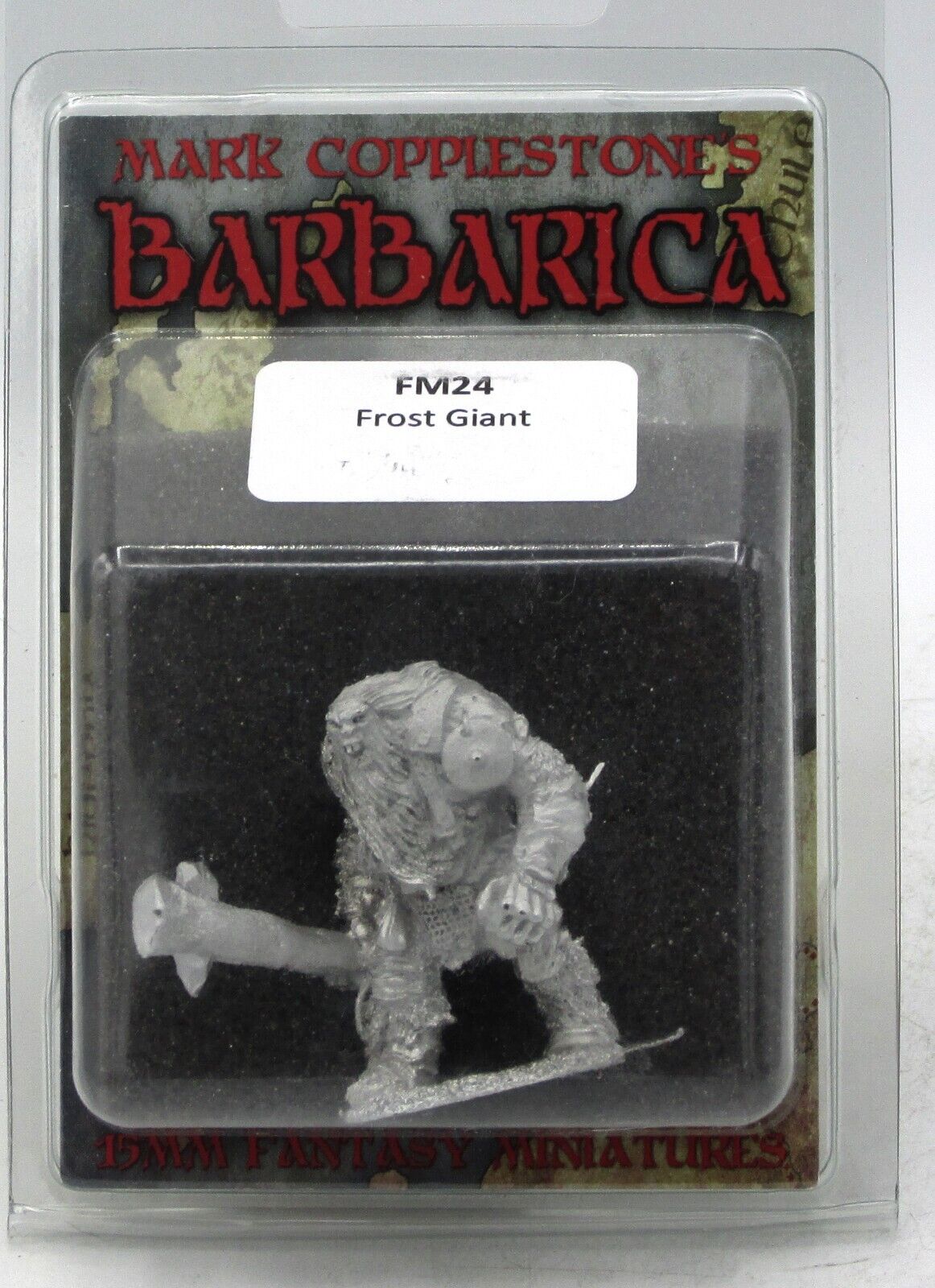 Copplestone FM24 Ice/Frost Giant (Barbarica) 15mm Fantasy Miniature Warrior