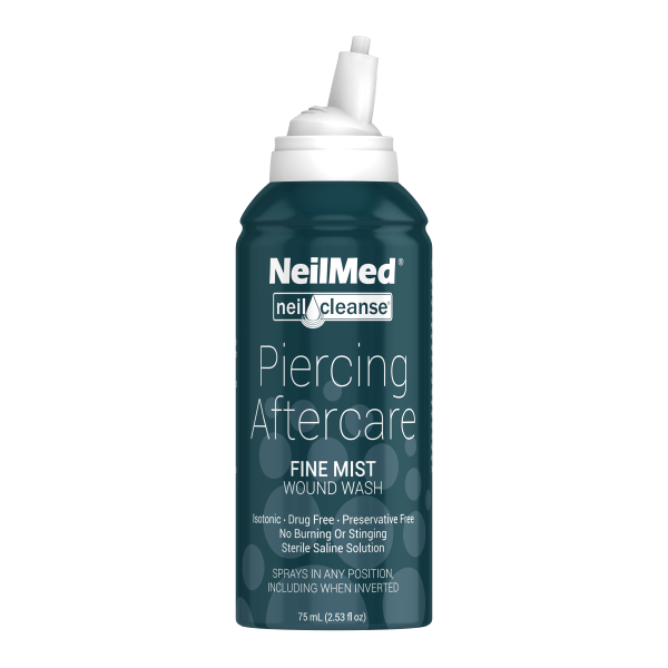 Neilmed  Neilcleanse  Sterile  Piercing Aftercare Body Piercing 75ml (2.53 Oz)