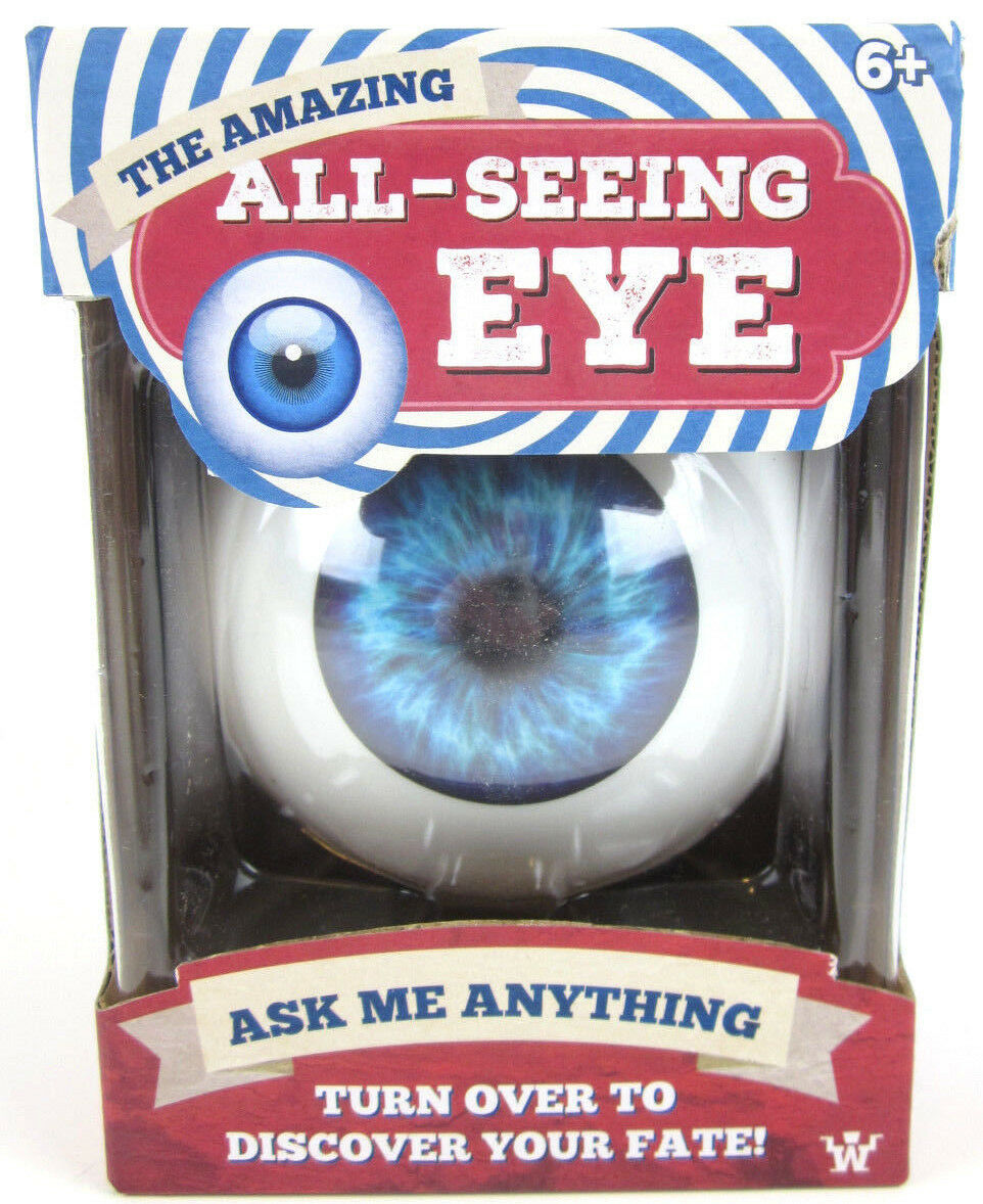 All-Seeing EYE Toy Fortune Teller Classic Ten Answers Toy Eyeball Magic 8 Ball