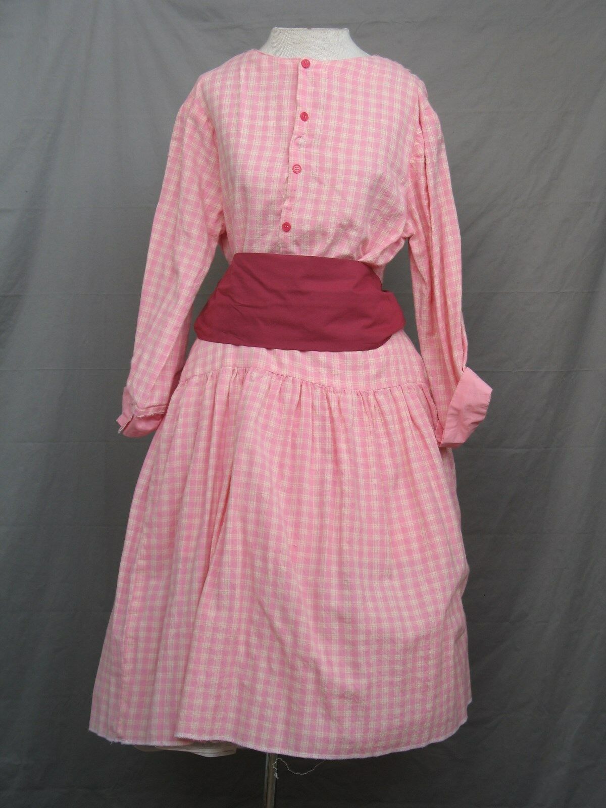 Victorian Dress Edwardian Civil War Prairie Western Style Blouse & Skirt