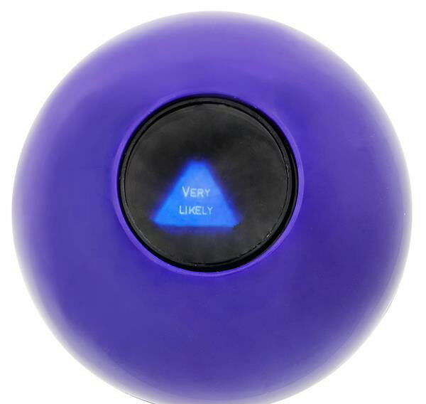 MAGIC ORB BALL EIGHT 8  BALL ANSWERS QUESTIONS PARTY GAME GIFT CARNIVAL TOY