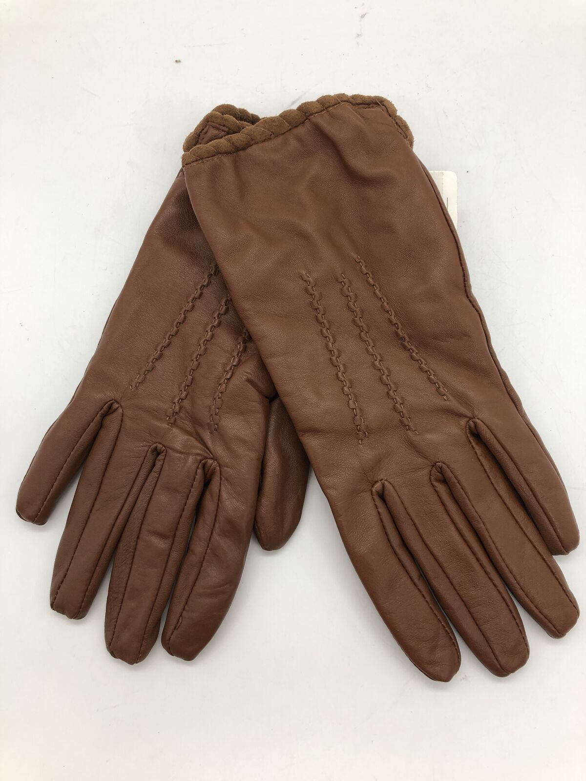Laimböck Ladies Daone Gloves Outdoor Leather, Brown, 7.5